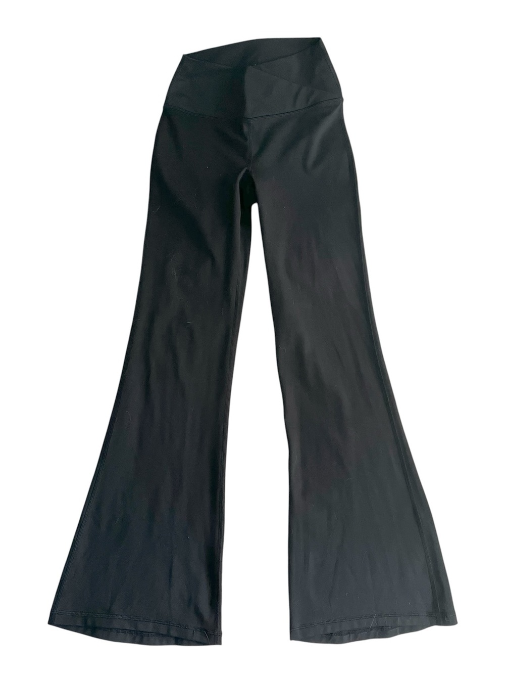 Yogalicious Black Wide-Leg Yoga Pants